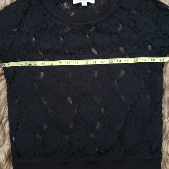 Ann Taylor Loft lace shirt - Picture 6 of 8